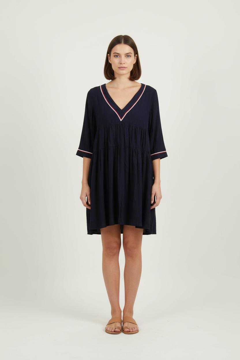 Robe Courte Bleue - Taille M/38 de la marque Grace & Mila | PARAD60825 - Vendu par Paradigme - Image 1