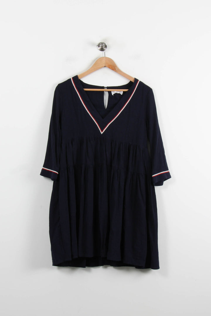 Robe Courte Bleue - Taille M/38 de la marque Grace & Mila | PARAD60825 - Vendu par Paradigme - Image 2
