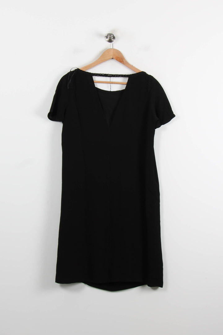 Robe Courte Noire - Taille S/36 de la marque IKKS | PARAD60829 - Vendu par Paradigme - Image 4
