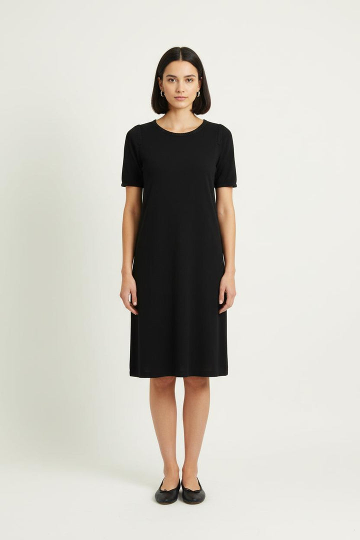 Robe Courte Noire - Taille S/36 de la marque IKKS | PARAD60829 - Vendu par Paradigme - Image 1