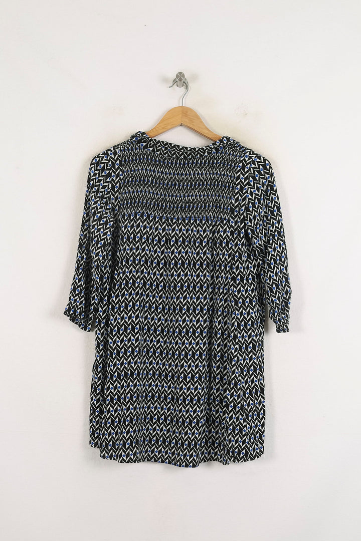 Robe Courte Noire et Blanche - Taille S/36 de la marque ba&sh | PARAD60835 - Vendu par Paradigme - Image 4