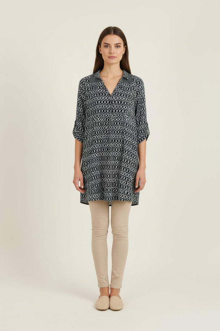 Robe Courte Noire et Blanche - Taille S/36 de la marque ba&sh | PARAD60835 - Vendu par Paradigme - Image 1
