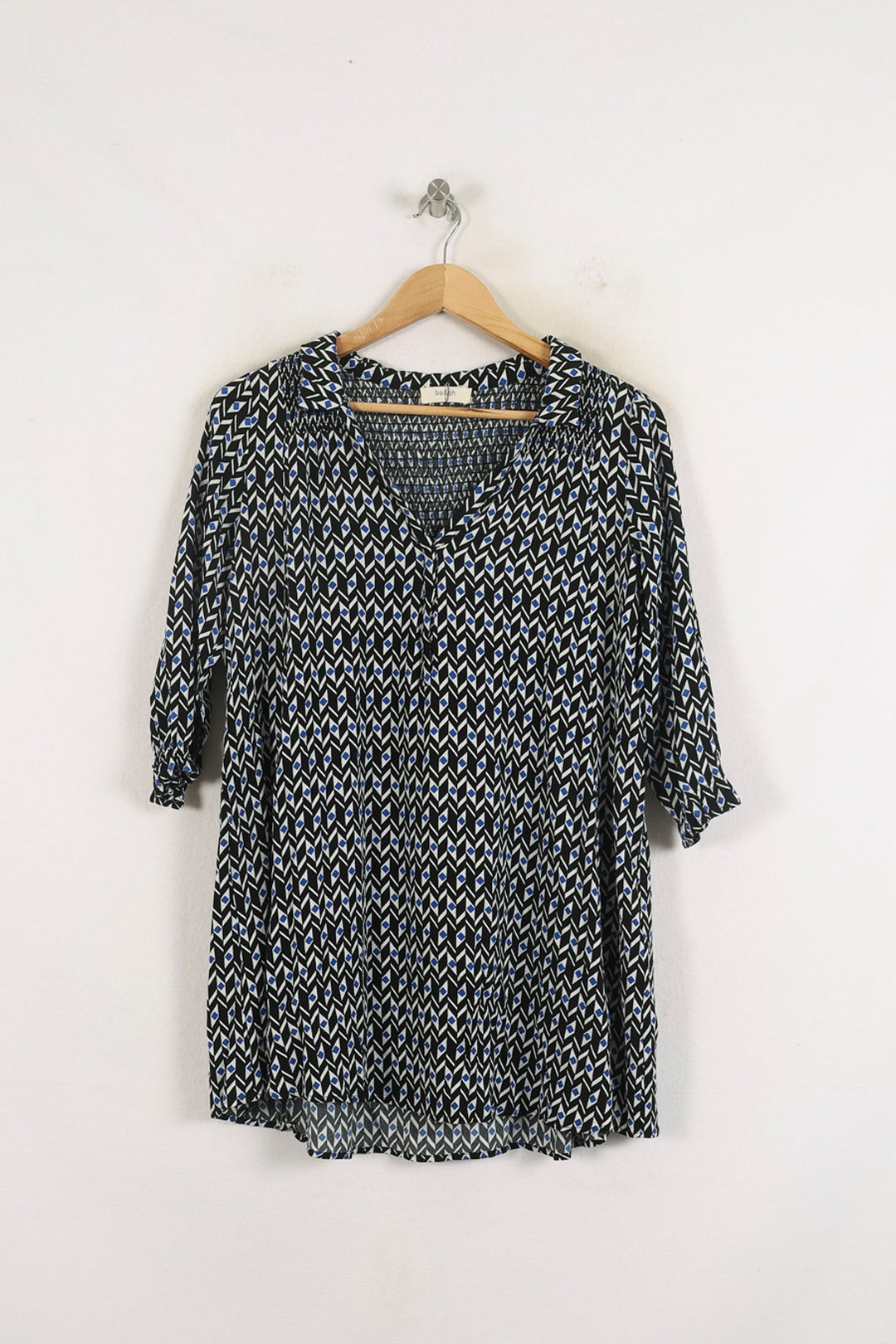 Robe Courte Noire et Blanche - Taille S/36 de la marque ba&sh | PARAD60835 - Vendu par Paradigme - Image 2