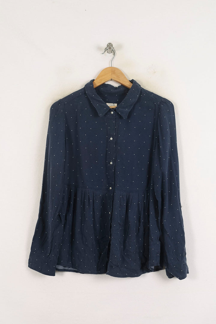 Chemise Bleue - Taille M/38 de la marque Sézane | PARAD60839 - Vendu par Paradigme - Image 2