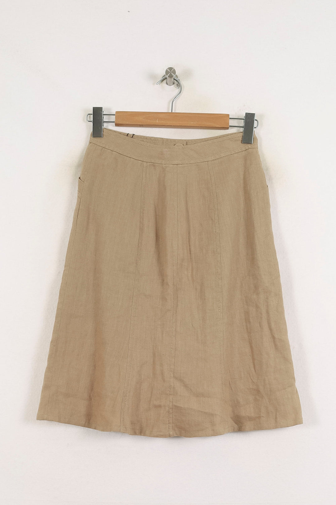 Jupe Midi Beige - Taille M/38 de la marque Gerard Darel | PARAD60841 - Vendu par Paradigme - Image 4