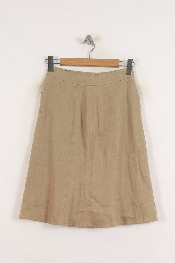 Jupe Midi Beige - Taille M/38 de la marque Gerard Darel | PARAD60841 - Vendu par Paradigme - Image 4