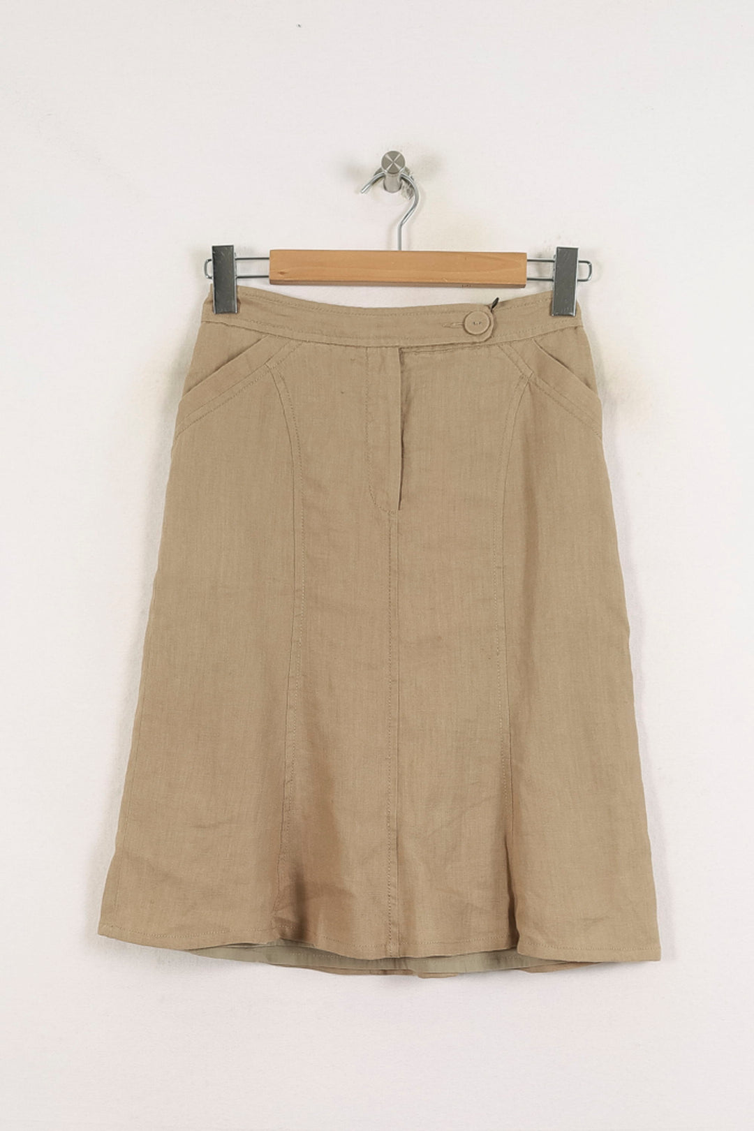 Jupe Midi Beige - Taille M/38 de la marque Gerard Darel | PARAD60841 - Vendu par Paradigme - Image 2