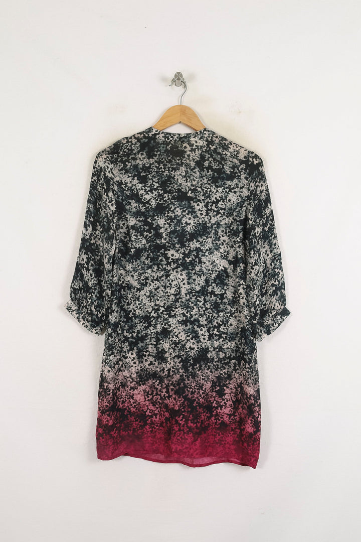 Robe Courte Noire et Rose - Taille S/36 de la marque I.Code | PARAD60844 - Vendu par Paradigme - Image 4