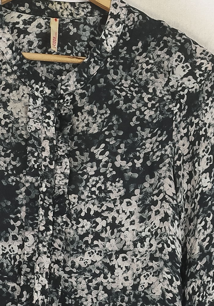 Robe Courte Noire et Rose - Taille S/36 de la marque I.Code | PARAD60844 - Vendu par Paradigme - Image 3