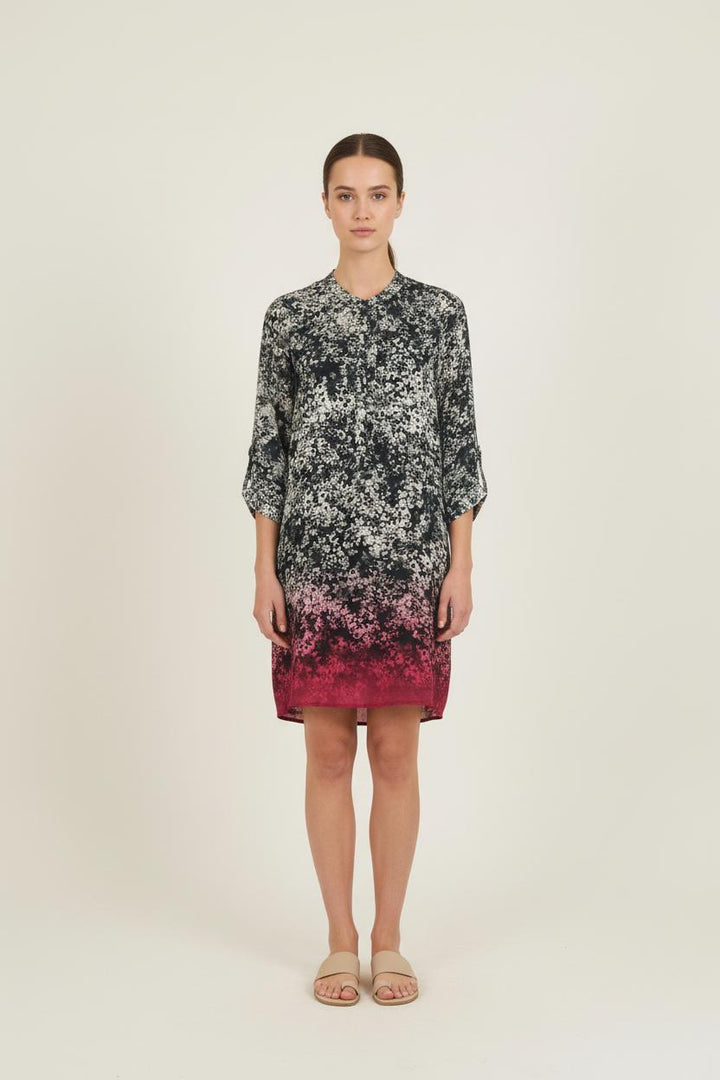 Robe Courte Noire et Rose - Taille S/36 de la marque I.Code | PARAD60844 - Vendu par Paradigme - Image 1