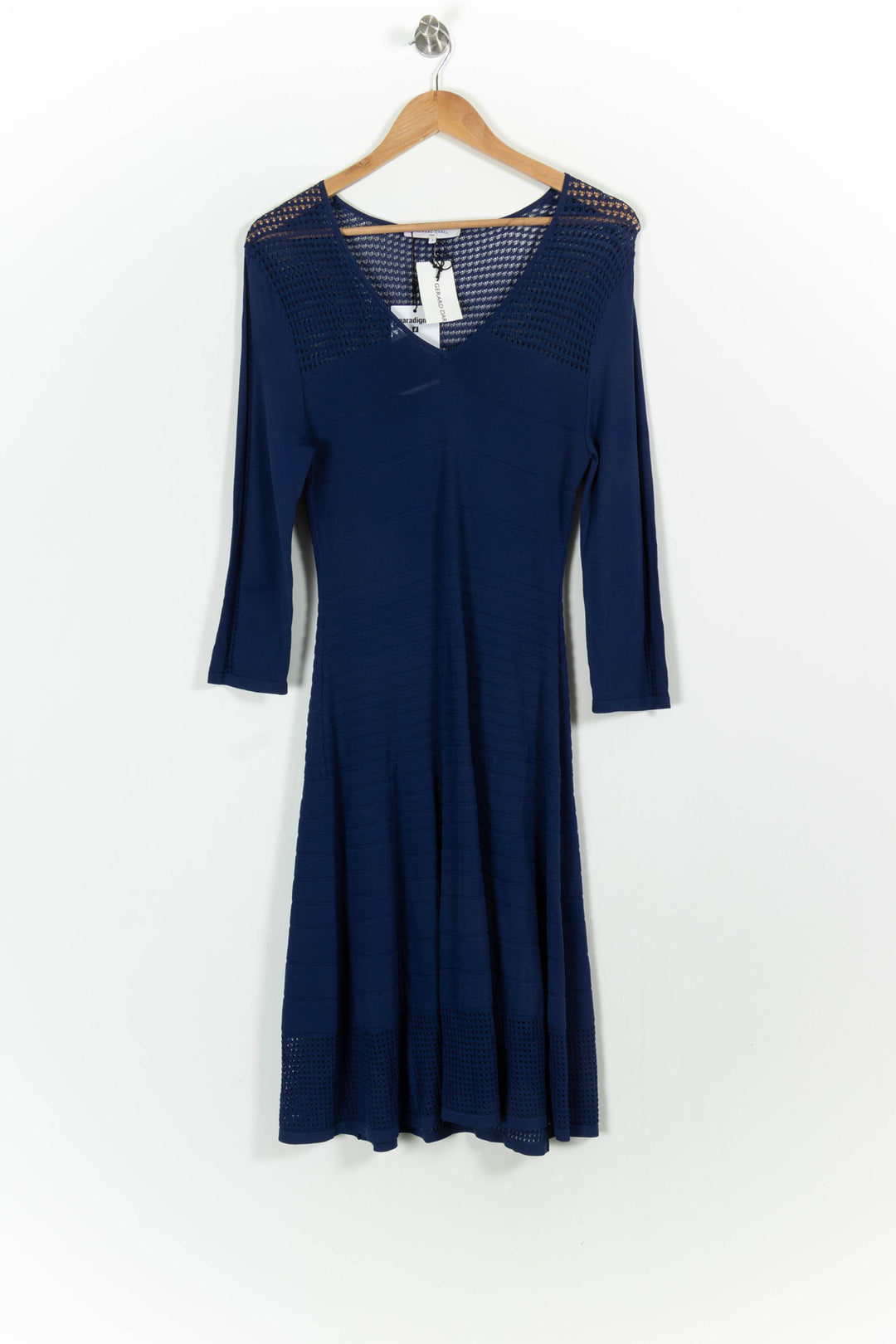 Robe Midi Bleue - Taille M/38 de la marque Gerard Darel | PARAD60845 - Vendu par Paradigme - Image 2