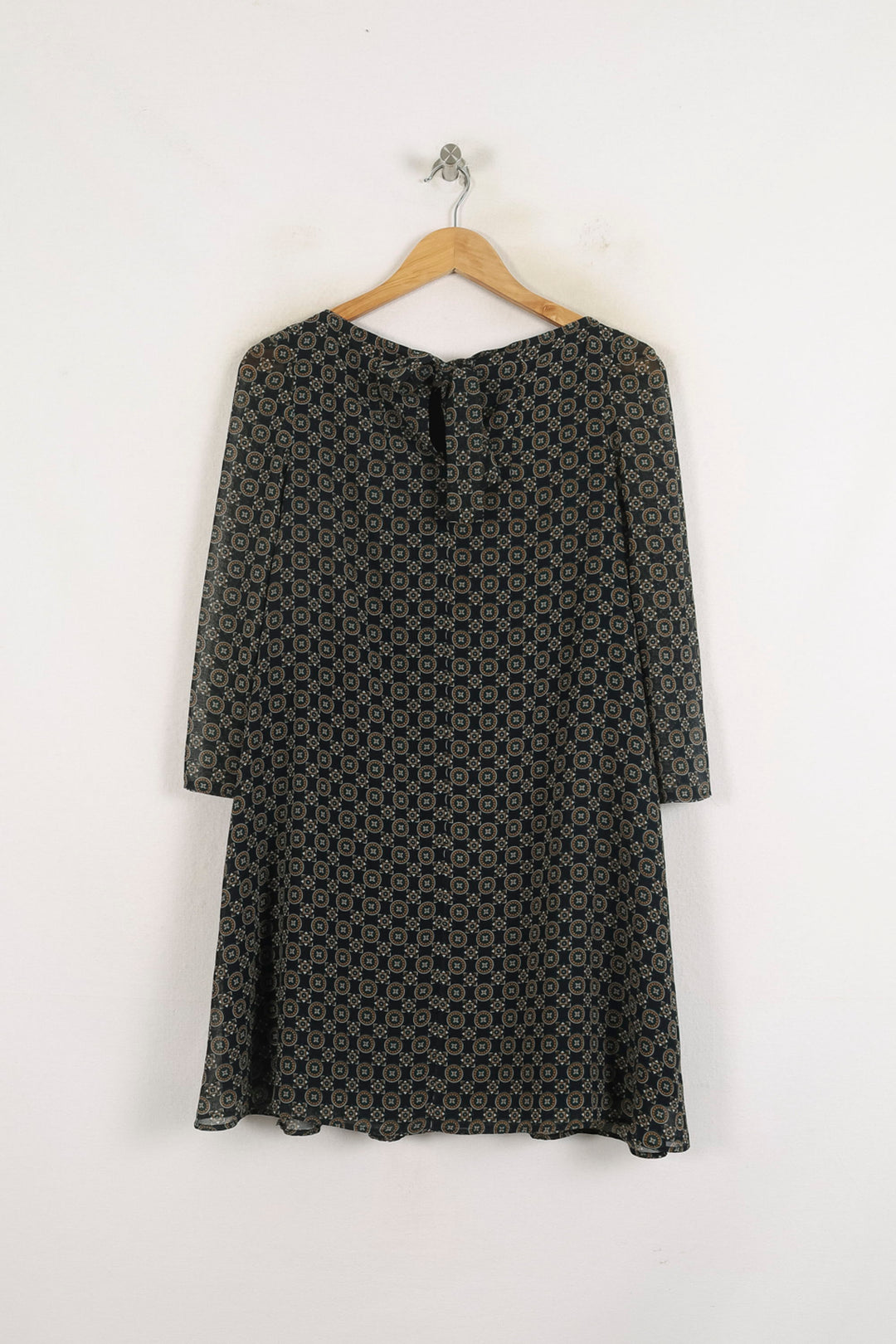 Robe Courte Noire et Beige - Taille XS/34 de la marque Claudie Pierlot | PARAD60846 - Vendu par Paradigme - Image 4