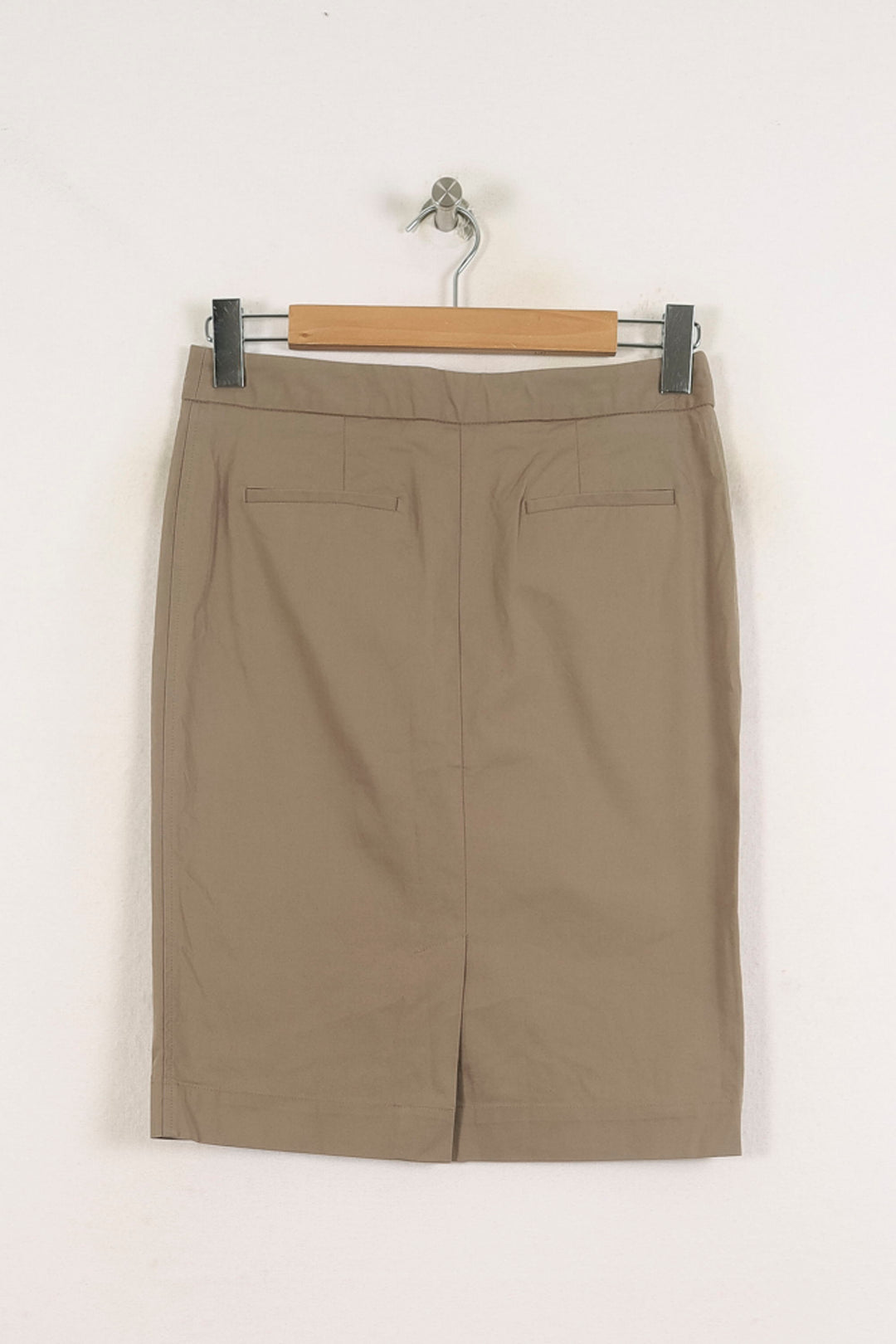 Jupe Crayon Beige - Taille S/36 de la marque Gerard Darel | PARAD60849 - Vendu par Paradigme - Image 4
