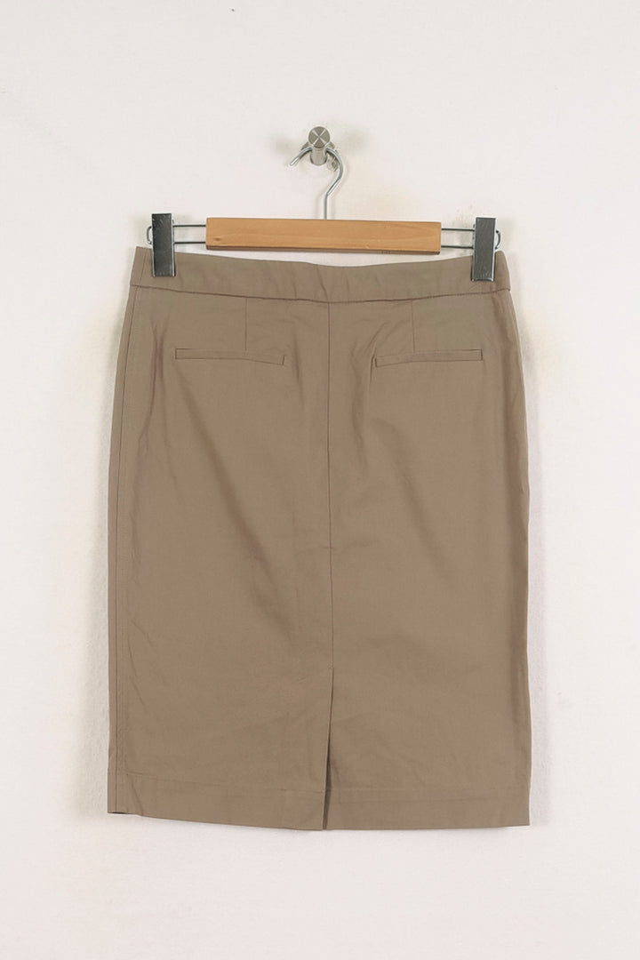 Jupe Crayon Beige - Taille S/36 de la marque Gerard Darel | PARAD60849 - Vendu par Paradigme - Image 4