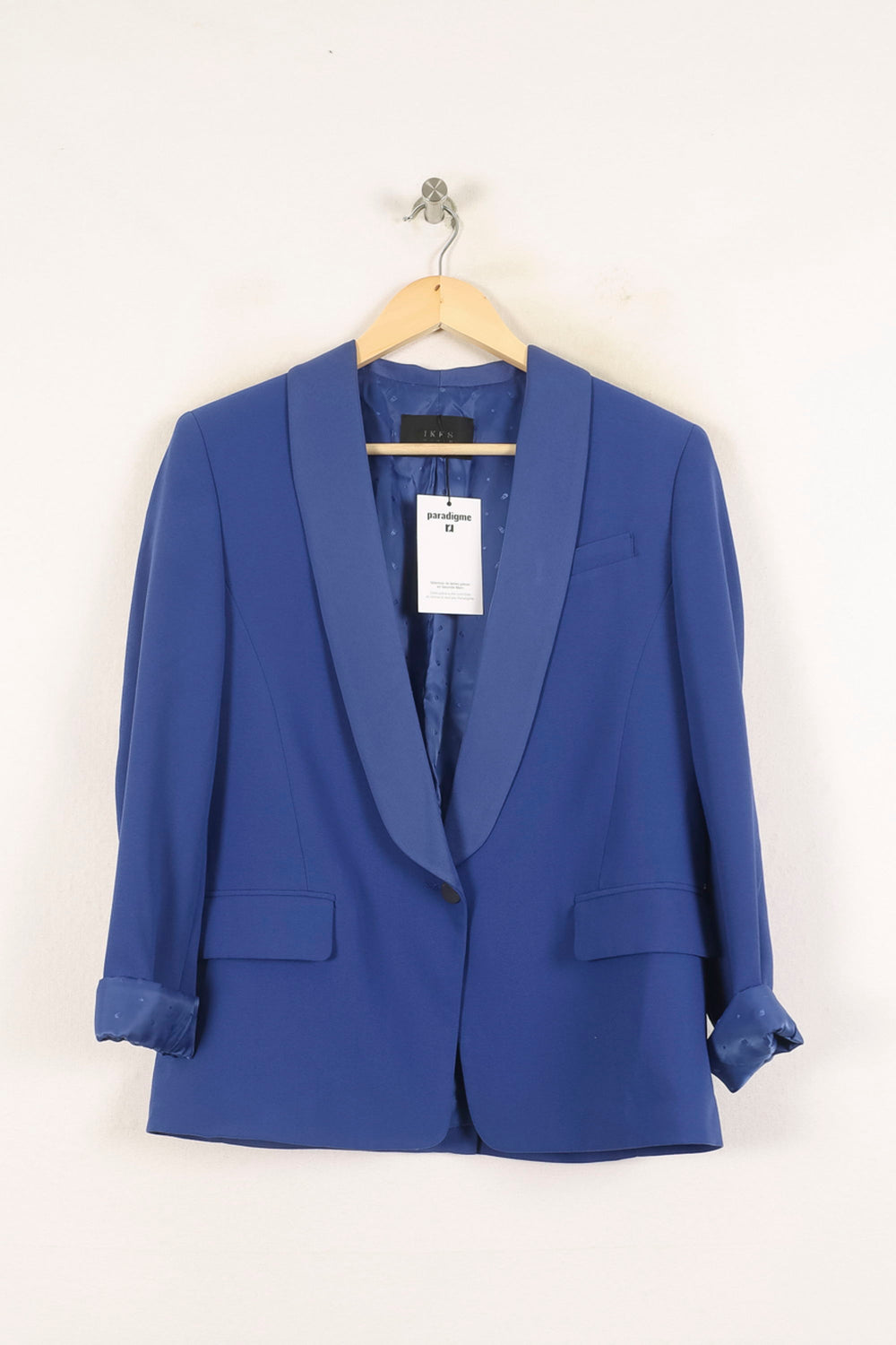 Blazer Bleu - Taille S/36 de la marque IKKS | PARAD60855 - Vendu par Paradigme - Image 2