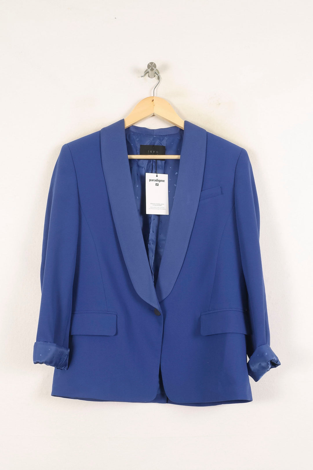 Blazer Bleu - Taille S/36 de la marque IKKS | PARAD60855 - Vendu par Paradigme - Image 2