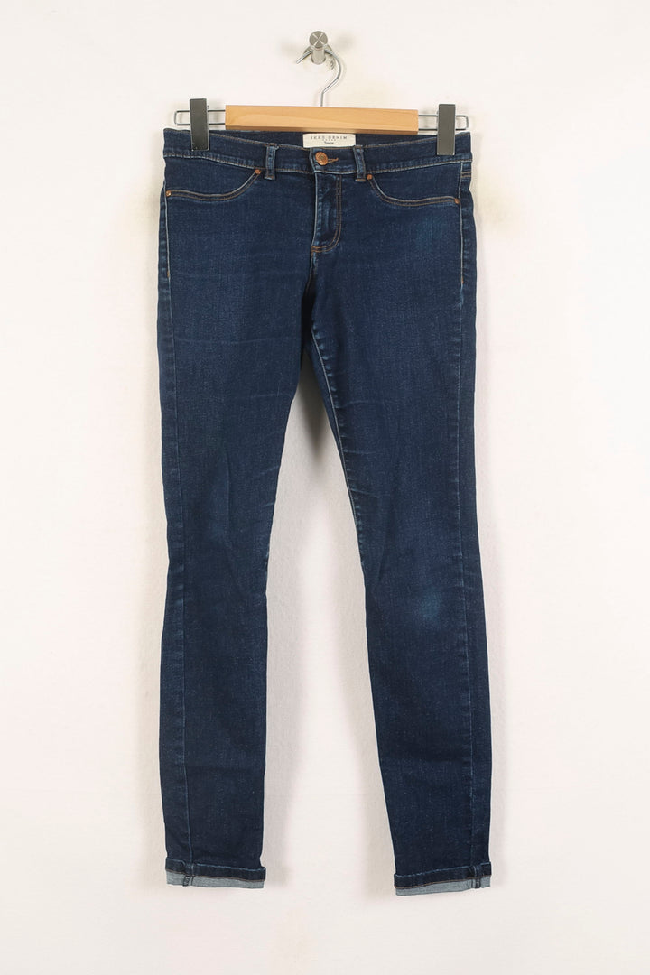Jean Slim Bleu - Taille S/36 de la marque IKKS | PARAD60860 - Vendu par Paradigme - Image 2