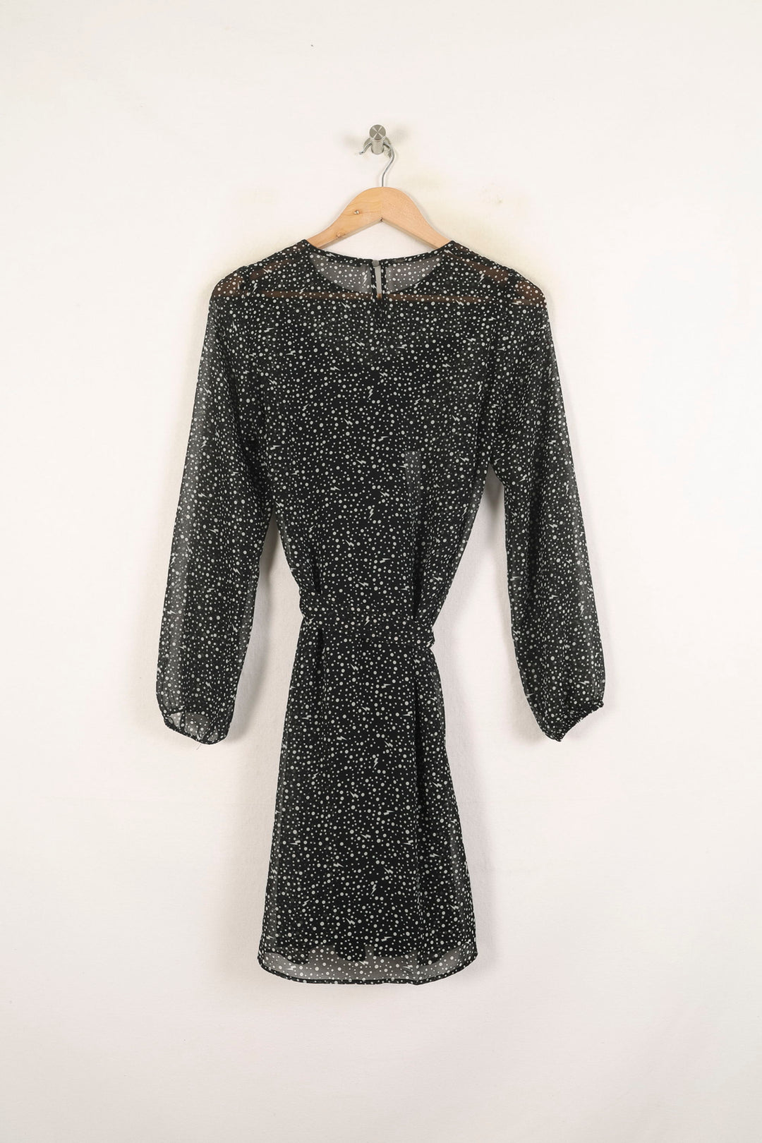 Robe Courte Noire et Blanche - Taille S/36 de la marque IKKS | PARAD60862 - Vendu par Paradigme - Image 4