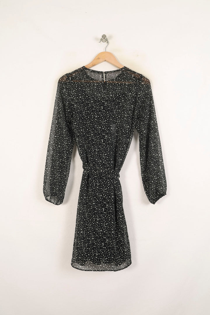 Robe Courte Noire et Blanche - Taille S/36 de la marque IKKS | PARAD60862 - Vendu par Paradigme - Image 4