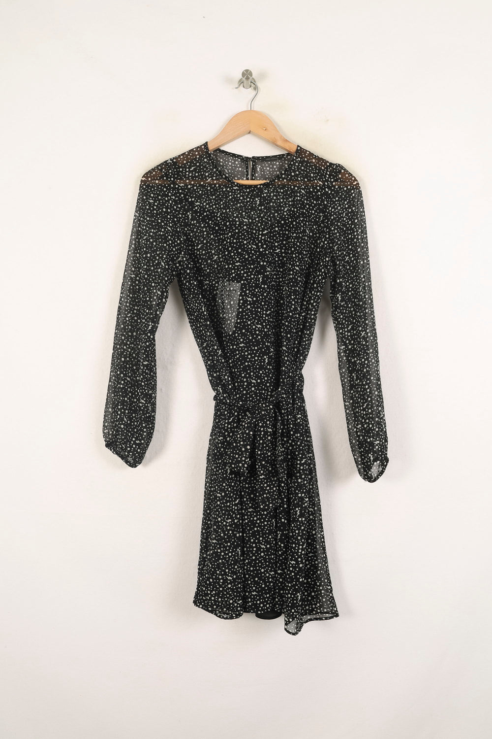 Robe Courte Noire et Blanche - Taille S/36 de la marque IKKS | PARAD60862 - Vendu par Paradigme - Image 2
