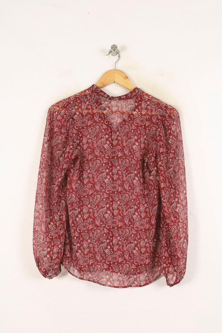 Blouse Rouge et Blanche - Taille XS/34 de la marque IKKS | PARAD60864 - Vendu par Paradigme - Image 4