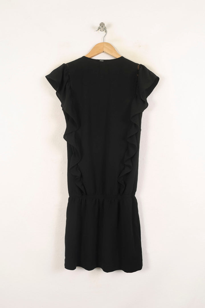 Robe Volantée Noire - Taille XS/34 de la marque IKKS | PARAD60865 - Vendu par Paradigme - Image 4