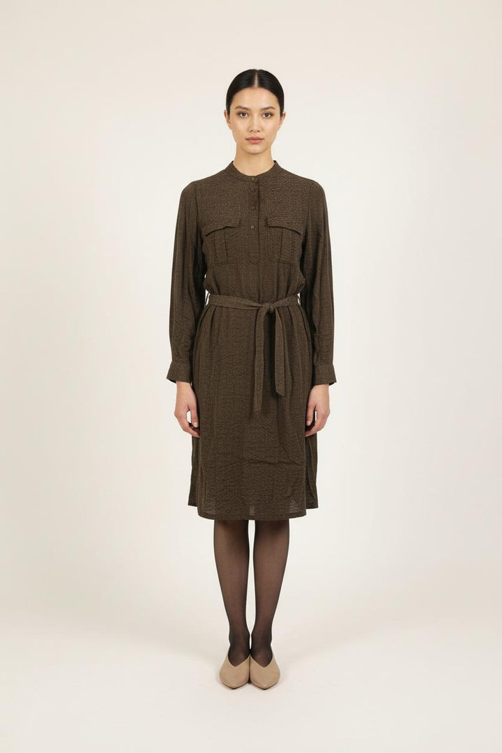 Robe Chemise Verte - Taille XS/34 de la marque IKKS | PARAD60866 - Vendu par Paradigme - Image 1