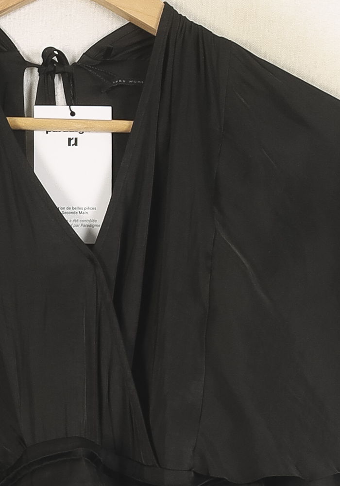 Robe Courte Noire - Taille S/36 de la marque IKKS | PARAD60870 - Vendu par Paradigme - Image 3