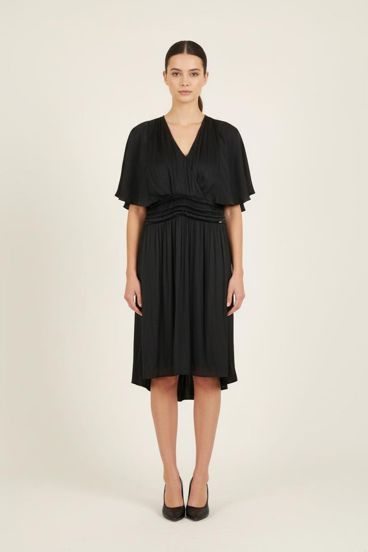 Robe Courte Noire - Taille S/36 de la marque IKKS | PARAD60870 - Vendu par Paradigme - Image 1