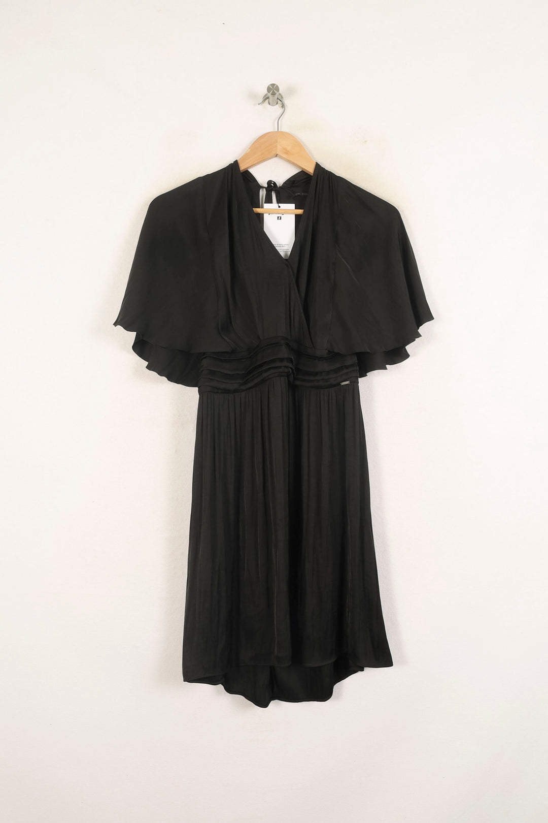 Robe Courte Noire - Taille S/36 de la marque IKKS | PARAD60870 - Vendu par Paradigme - Image 2