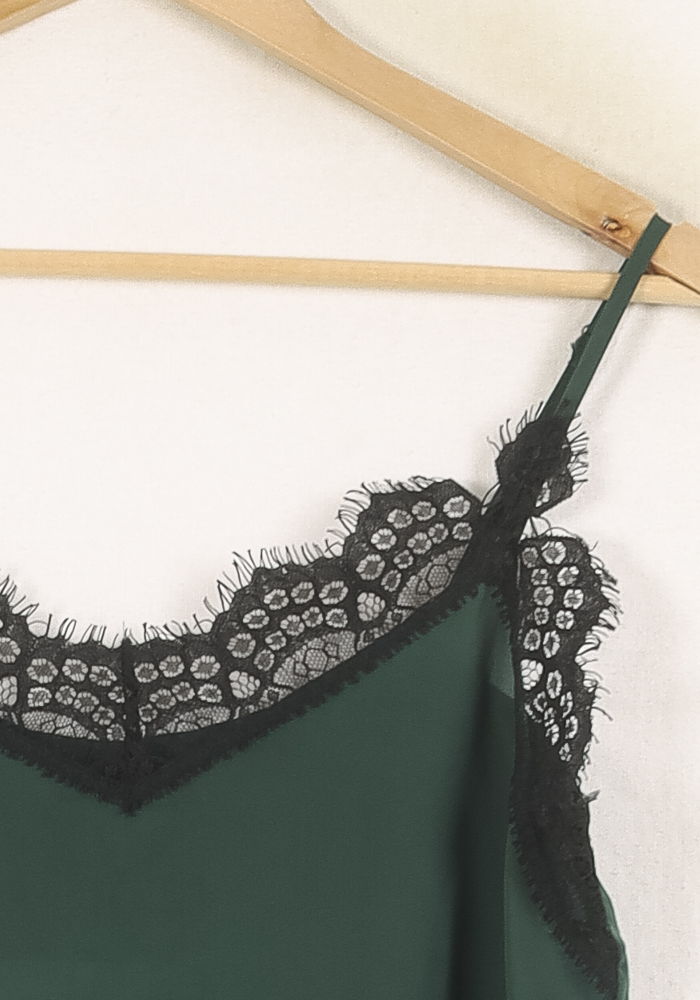 Caraco Vert et Noir - Taille S/36 de la marque IKKS | PARAD60871 - Vendu par Paradigme - Image 3
