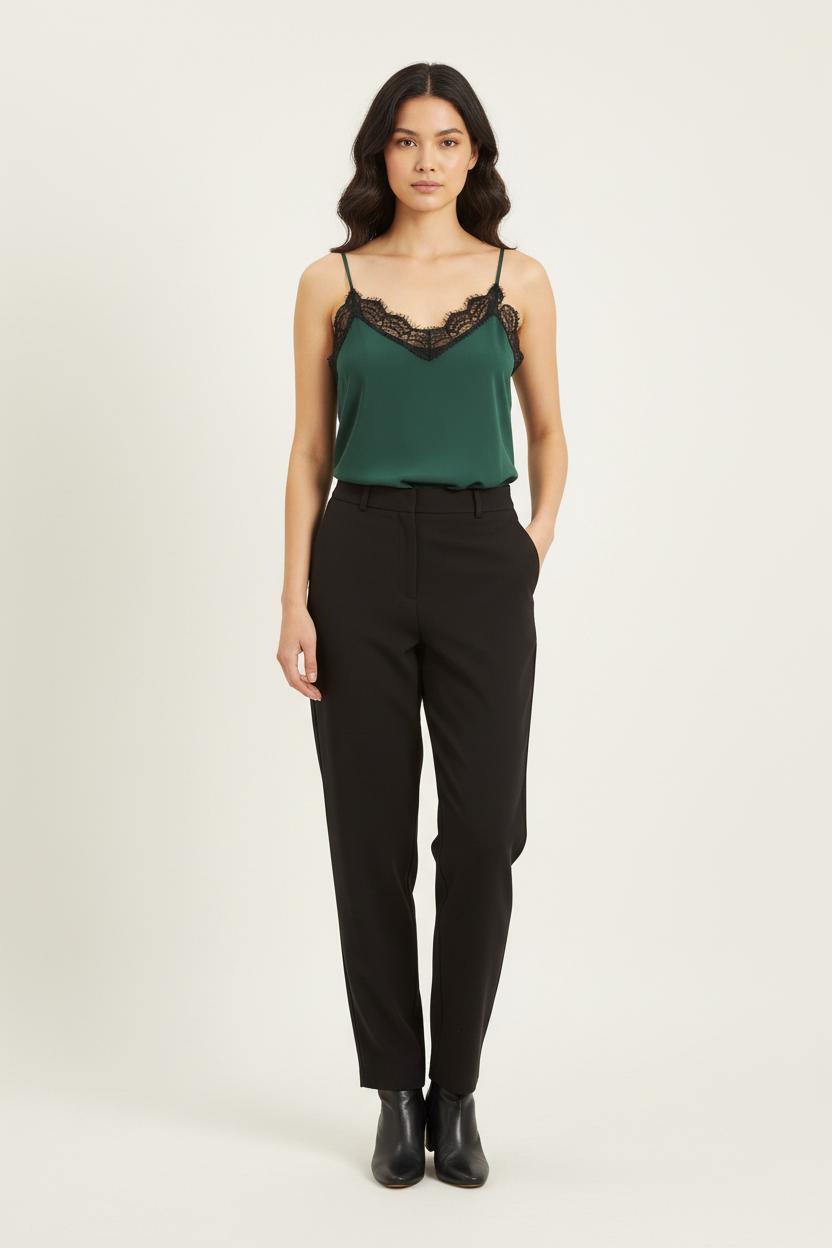Caraco Vert et Noir - Taille S/36 de la marque IKKS | PARAD60871 - Vendu par Paradigme - Image 1