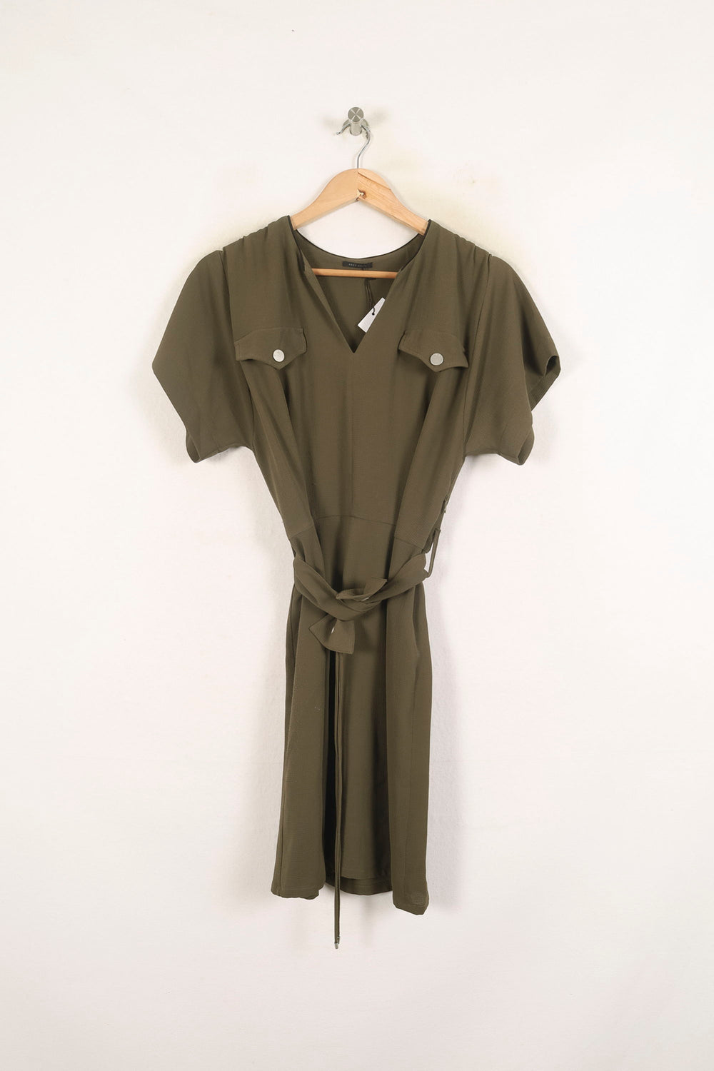 Robe Portefeuille Verte - Taille XS/34 de la marque IKKS | PARAD60872 - Vendu par Paradigme - Image 2
