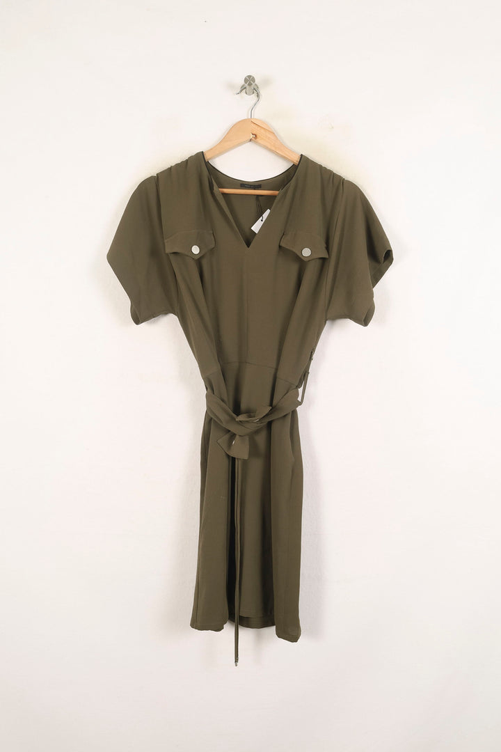 Robe Portefeuille Verte - Taille XS/34 de la marque IKKS | PARAD60872 - Vendu par Paradigme - Image 2
