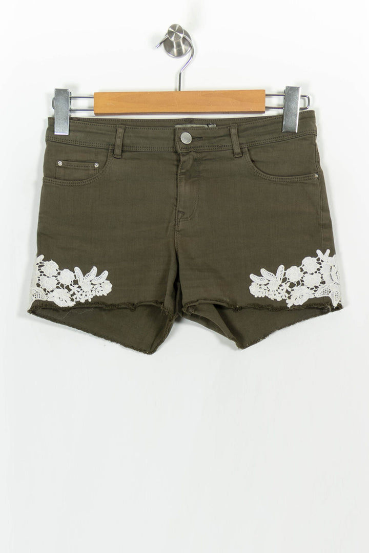 Short Vert et Blanc - Taille S/36 de la marque IKKS | PARAD60874 - Vendu par Paradigme - Image 2