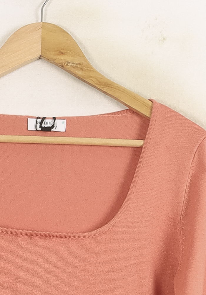 Pull Rose - Taille M/38 de la marque Galeries Lafayette | PARAD60876 - Vendu par Paradigme - Image 3