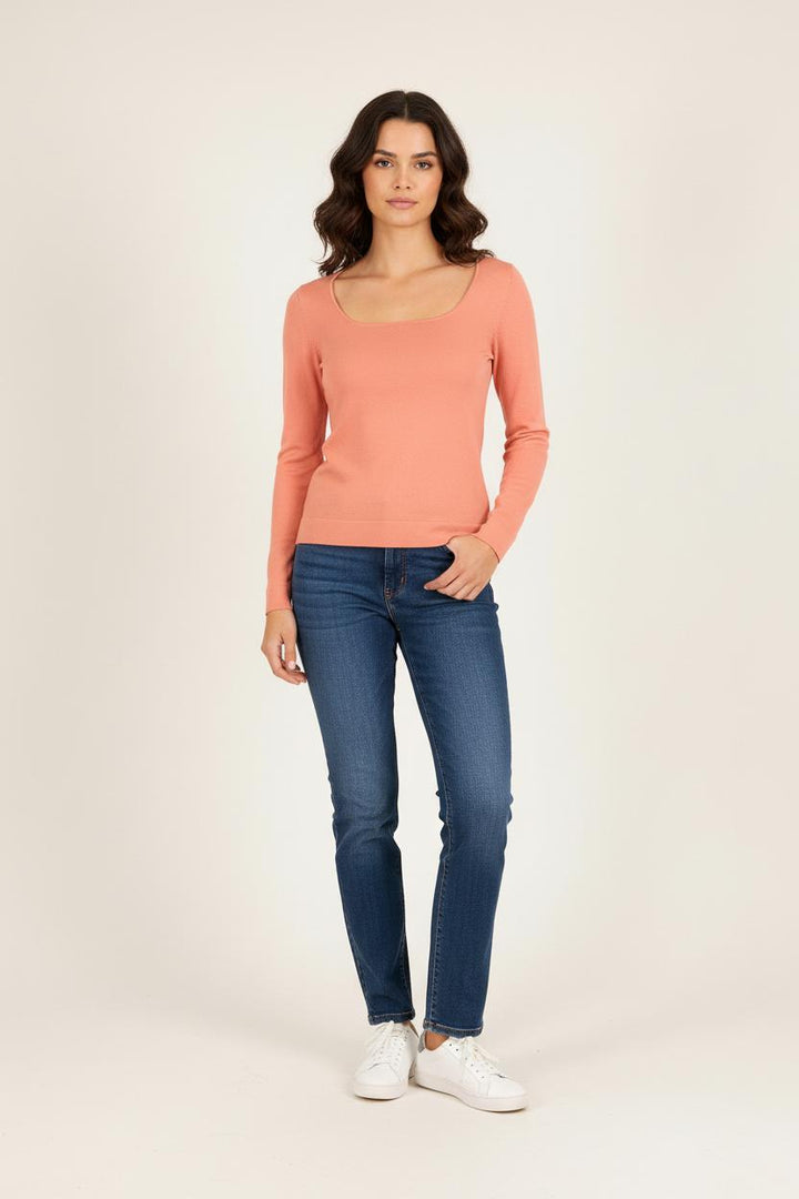 Pull Rose - Taille M/38 de la marque Galeries Lafayette | PARAD60876 - Vendu par Paradigme - Image 1