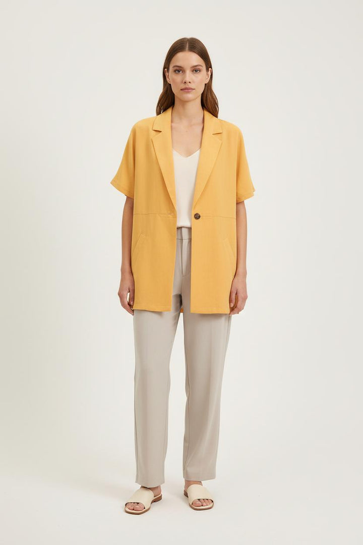 Blazer Orange - Taille M/38 de la marque ZAPA | PARAD60886 - Vendu par Paradigme - Image 1