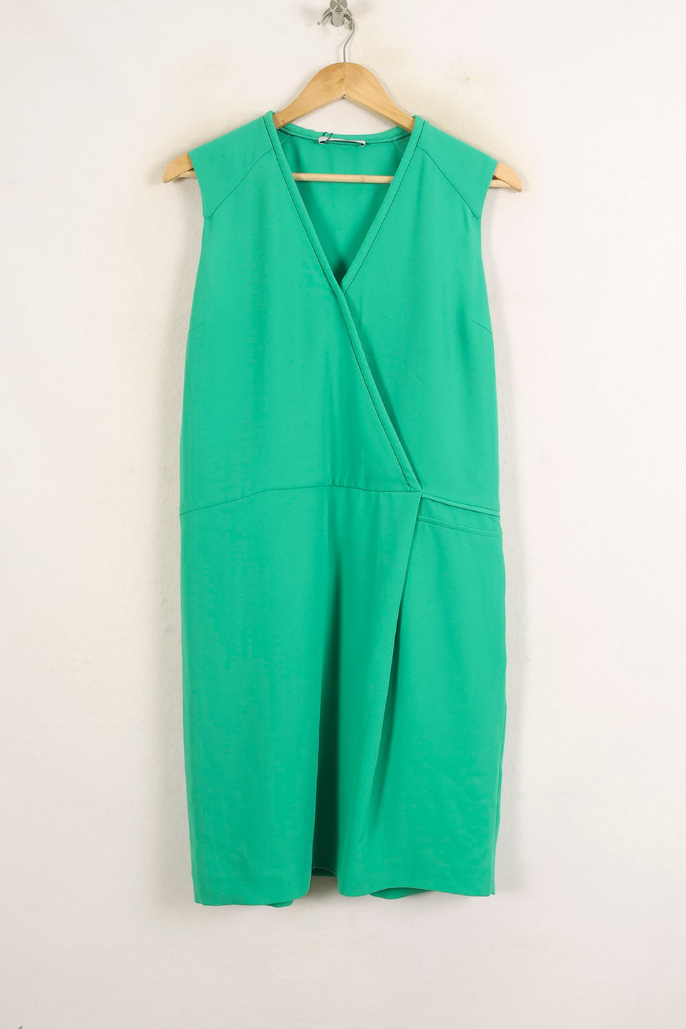 Robe Cache-Cœur Verte - Taille XL/42 de la marque ZAPA | PARAD60887 - Vendu par Paradigme - Image 2