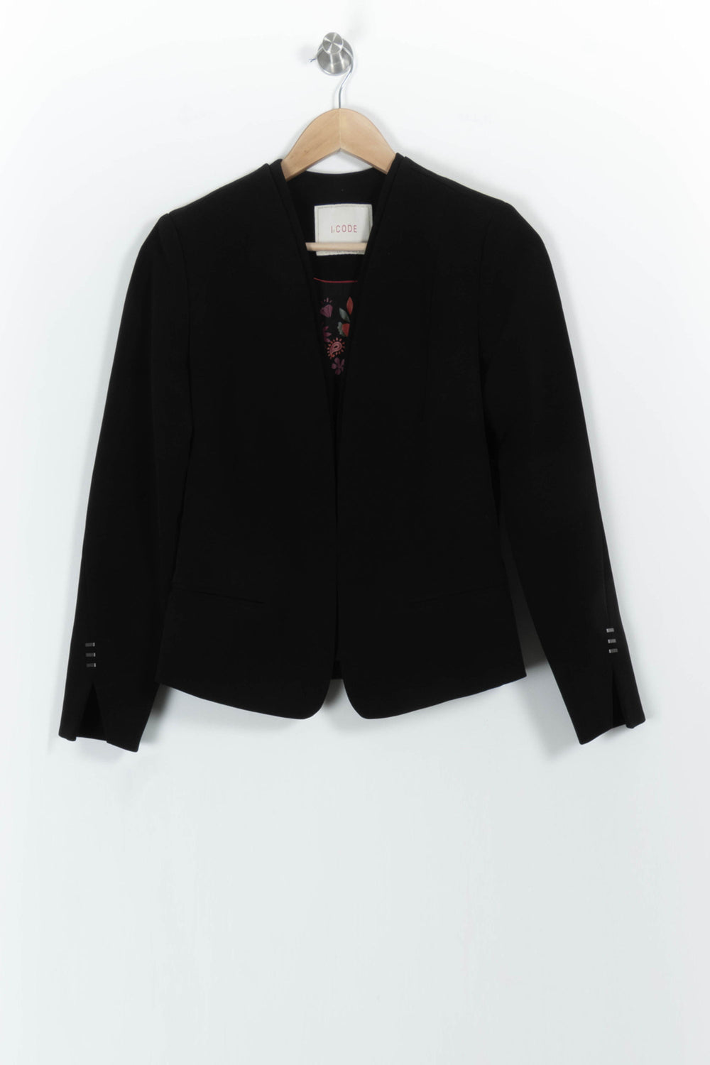 Blazer Noir - Taille XS/34 de la marque I.Code | PARAD60895 - Vendu par Paradigme - Image 2