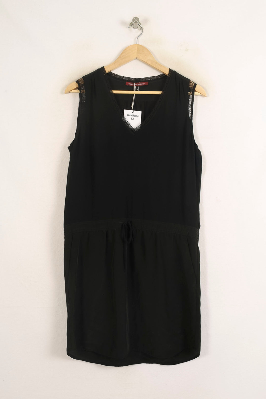 Robe Sans Manches Noire - Taille S/36 de la marque Comptoir des Cotonniers | PARAD60896 - Vendu par Paradigme - Image 2