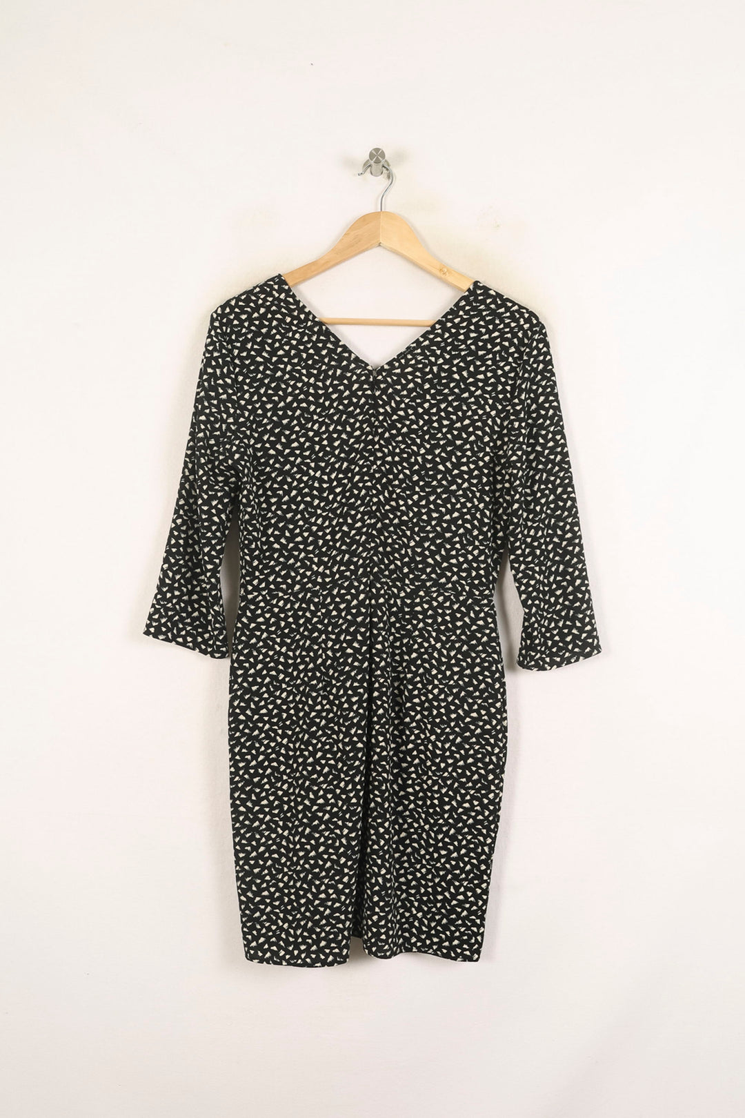 Robe Midi Noire et Blanche - Taille M/38 de la marque One Step | PARAD60899 - Vendu par Paradigme - Image 4