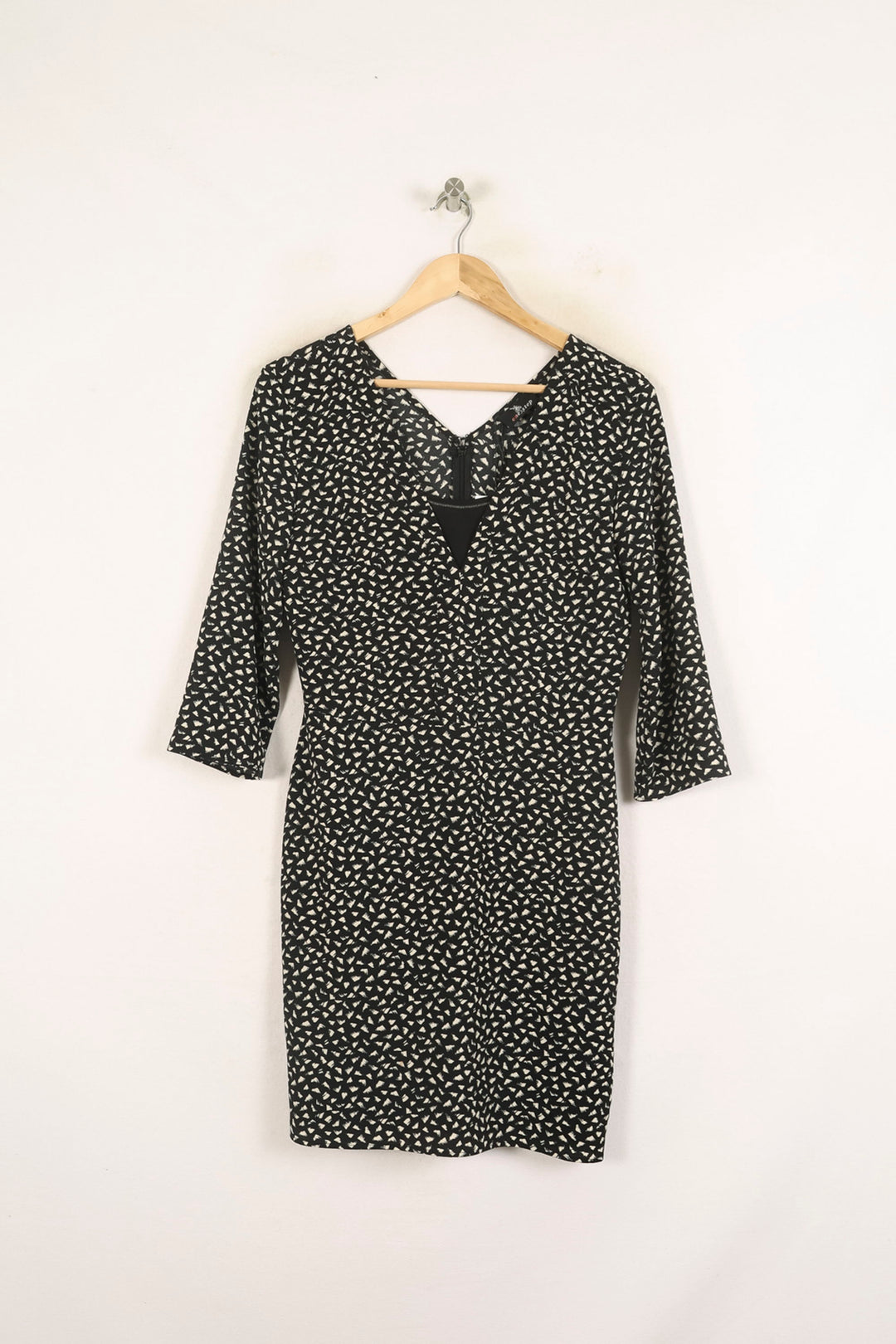 Robe Midi Noire et Blanche - Taille M/38 de la marque One Step | PARAD60899 - Vendu par Paradigme - Image 2