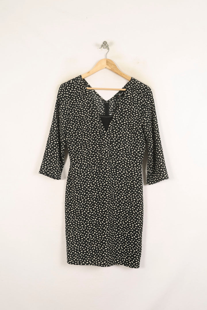 Robe Midi Noire et Blanche - Taille M/38 de la marque One Step | PARAD60899 - Vendu par Paradigme - Image 2