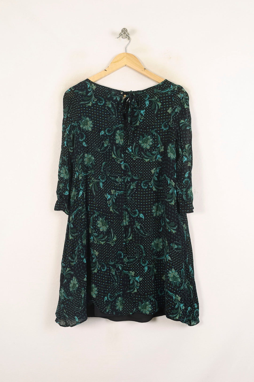 Robe Noire et Verte - Taille XS/34 de la marque Claudie Pierlot | PARAD60901 - Vendu par Paradigme - Image 4