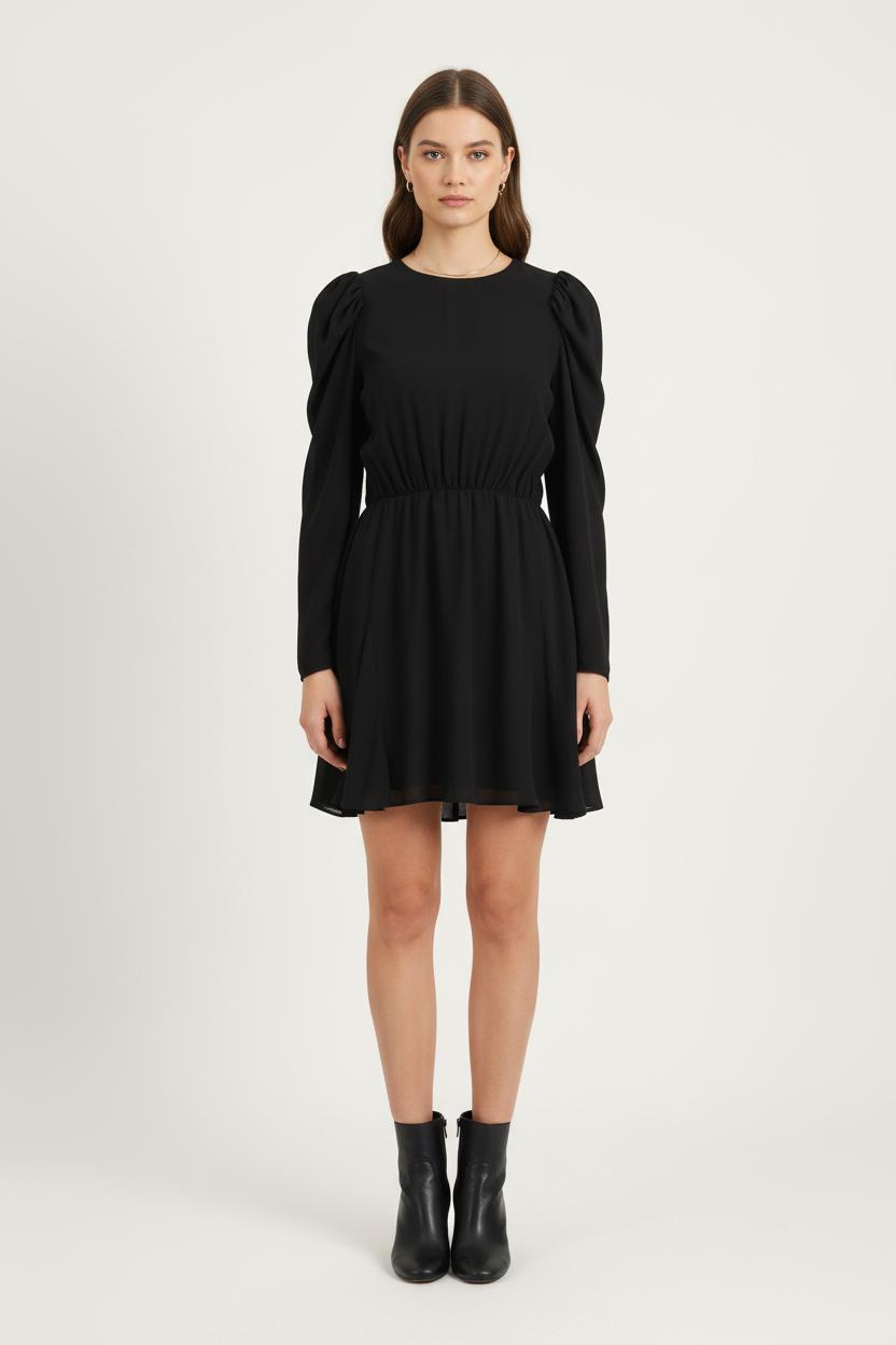 Robe Courte Noire - Taille M/38 de la marque The Kooples | PARAD60908 - Vendu par Paradigme - Image 1
