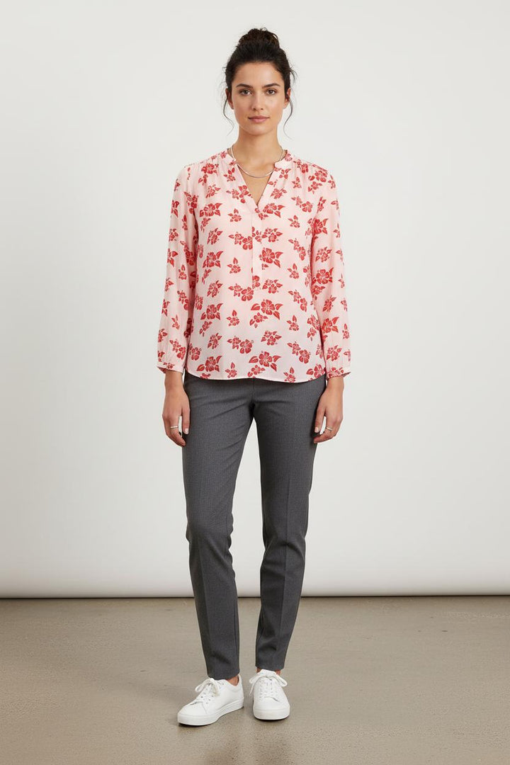 Blouse Rose et Rouge - Taille S/36 de la marque ZAPA | PARAD60909 - Vendu par Paradigme - Image 1
