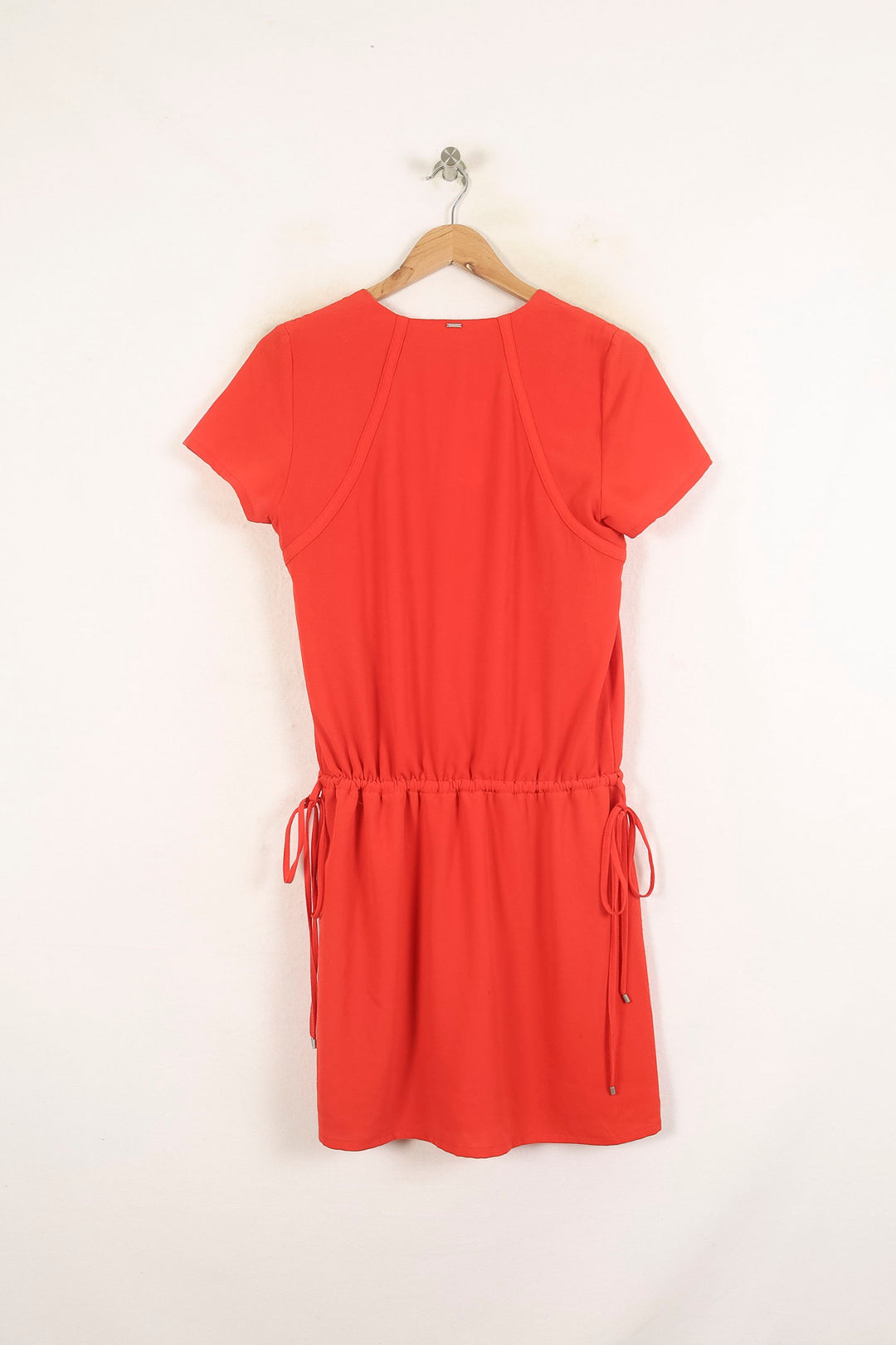 Robe Courte Rouge - Taille M/38 de la marque IKKS | PARAD60910 - Vendu par Paradigme - Image 4