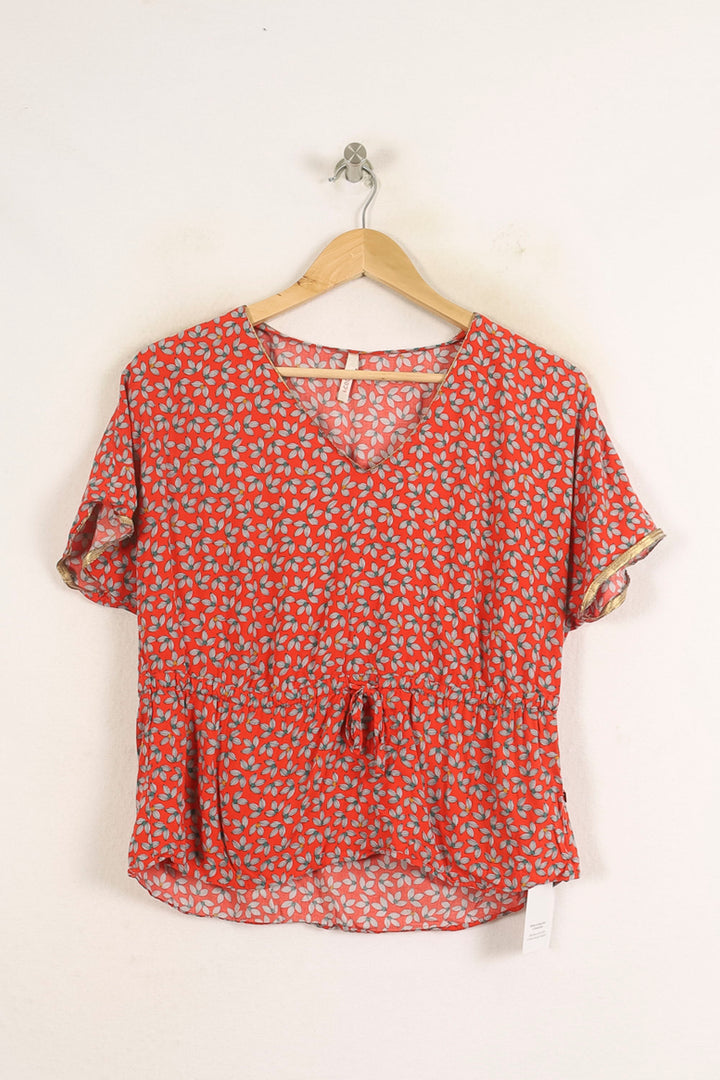 Blouse Rouge et Blanche - Taille S/36 de la marque I.Code | PARAD60912 - Vendu par Paradigme - Image 2