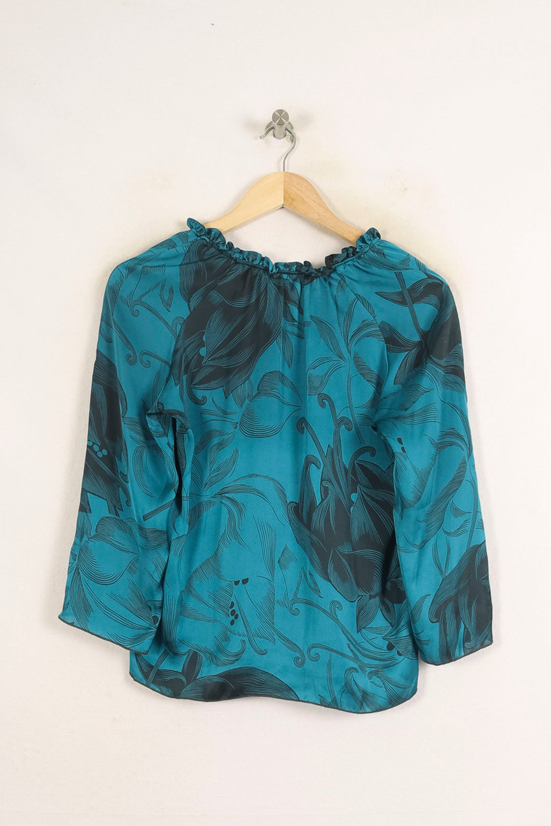 Blouse Bleue et Noire - Taille S/36 de la marque One Step | PARAD60913 - Vendu par Paradigme - Image 4